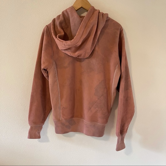 Champion Reverse Weave Pink Tie Dye Hoodie Embroidered-Small - Picture 2 of 11